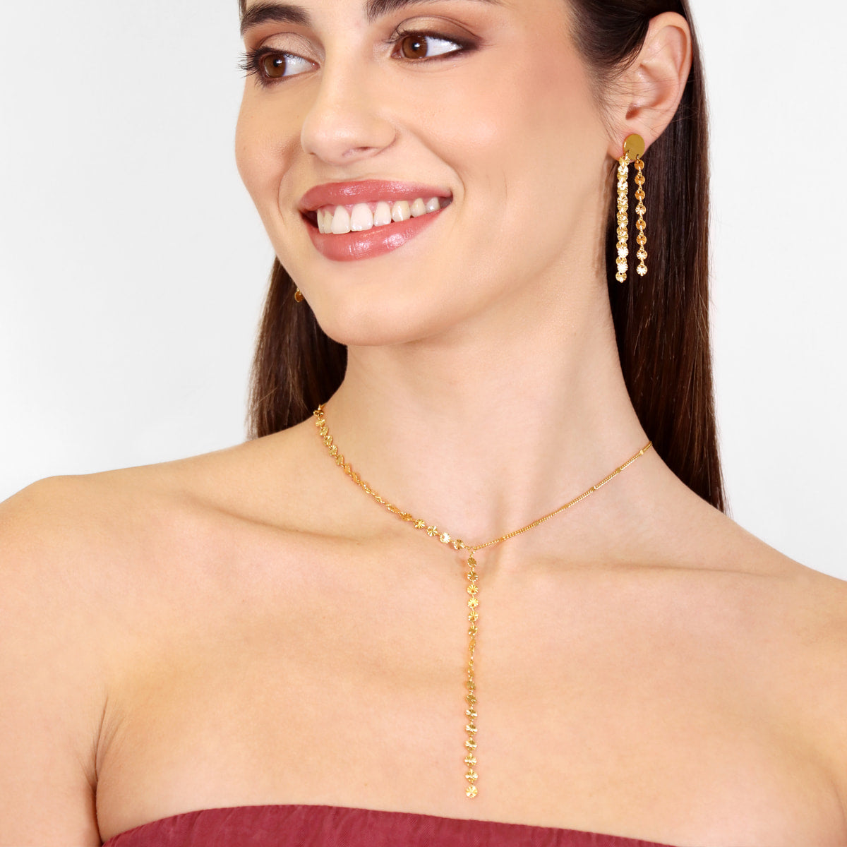 Collar Rainfall Maira Dorado Anartxy