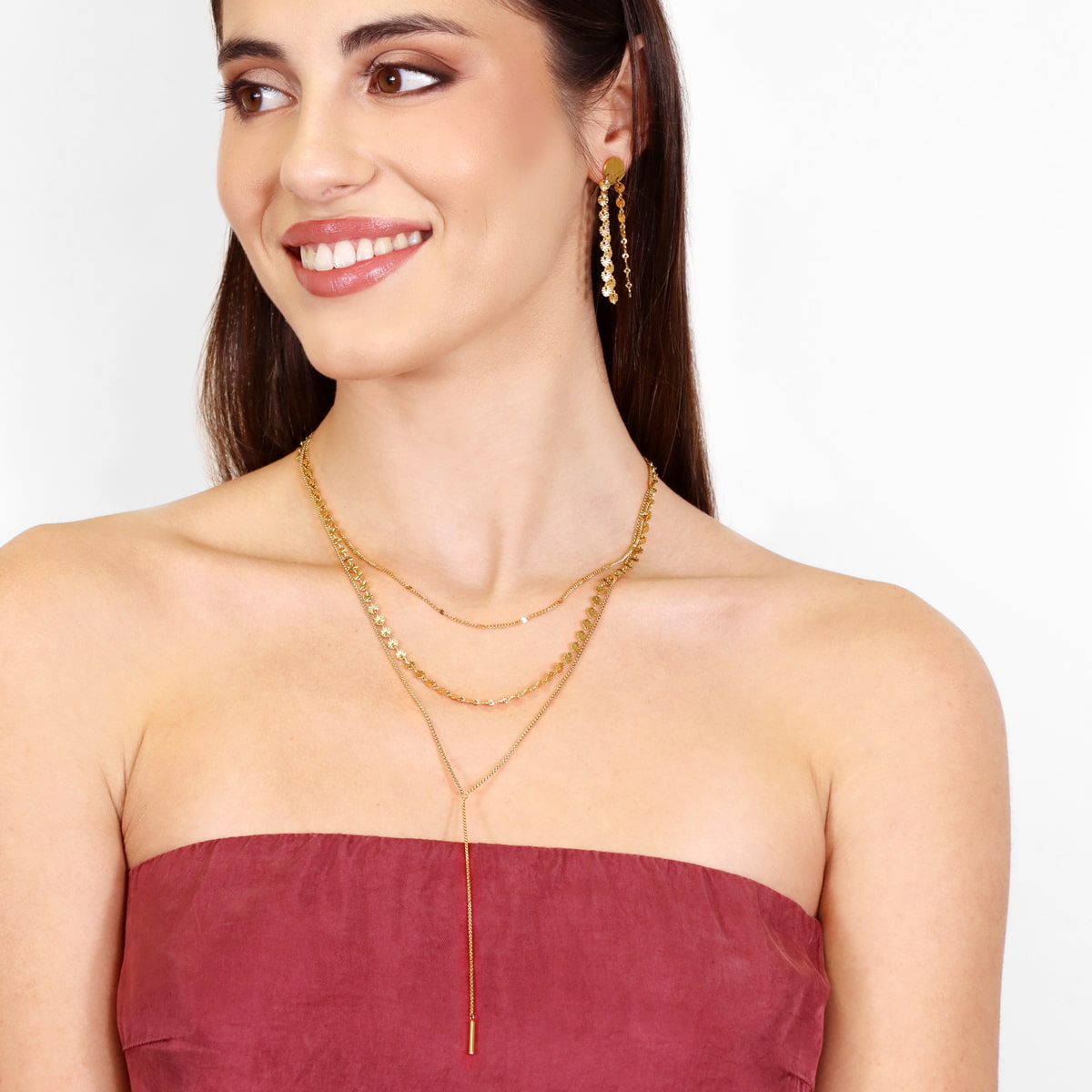 Collar Rainfall Goldia Dorado Anartxy