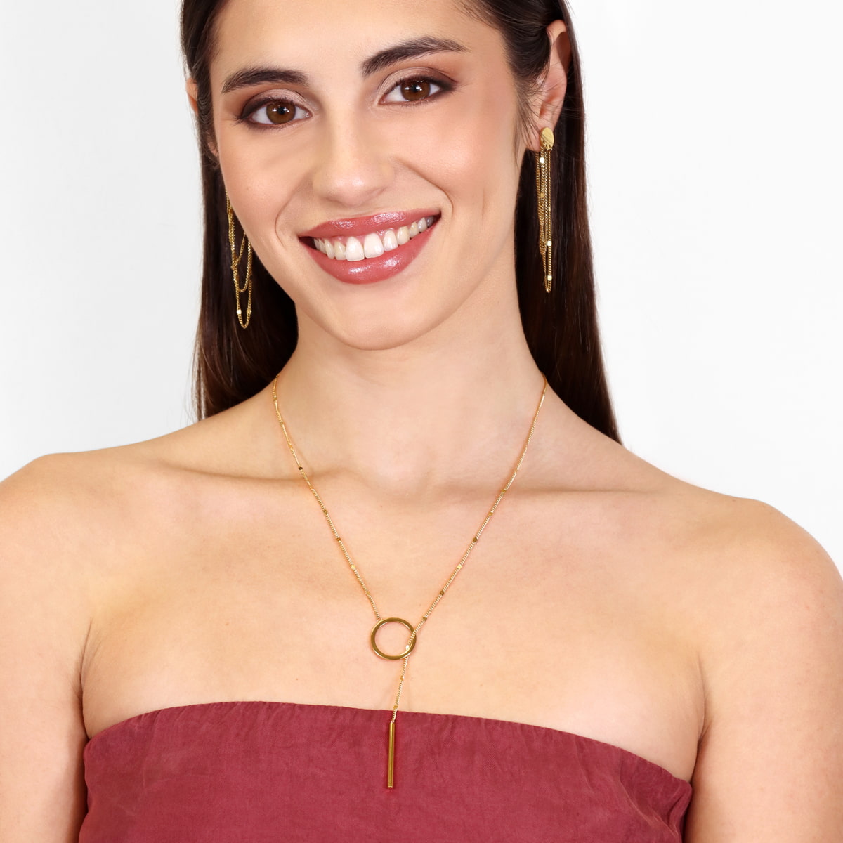 Collar Rainfall Aristia Dorado Anartxy