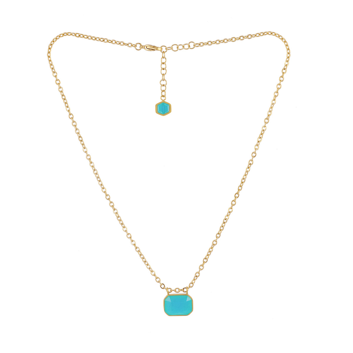 Collar Gleam Pryma Turquesa Anartxy