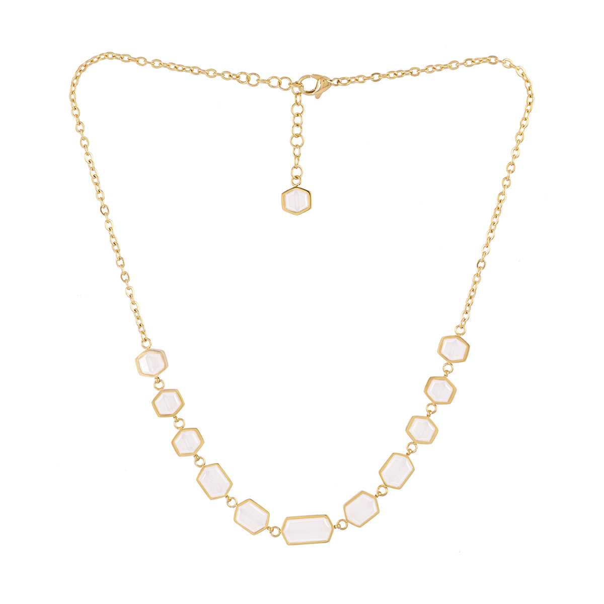 Collar Gleam Klyra Blanco Anartxy