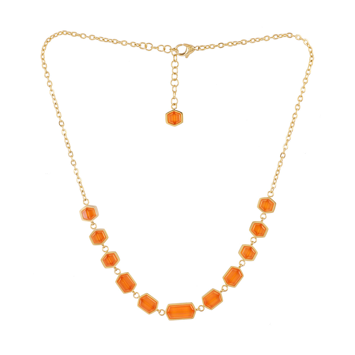 Collar Gleam Klyra Naranja Anartxy