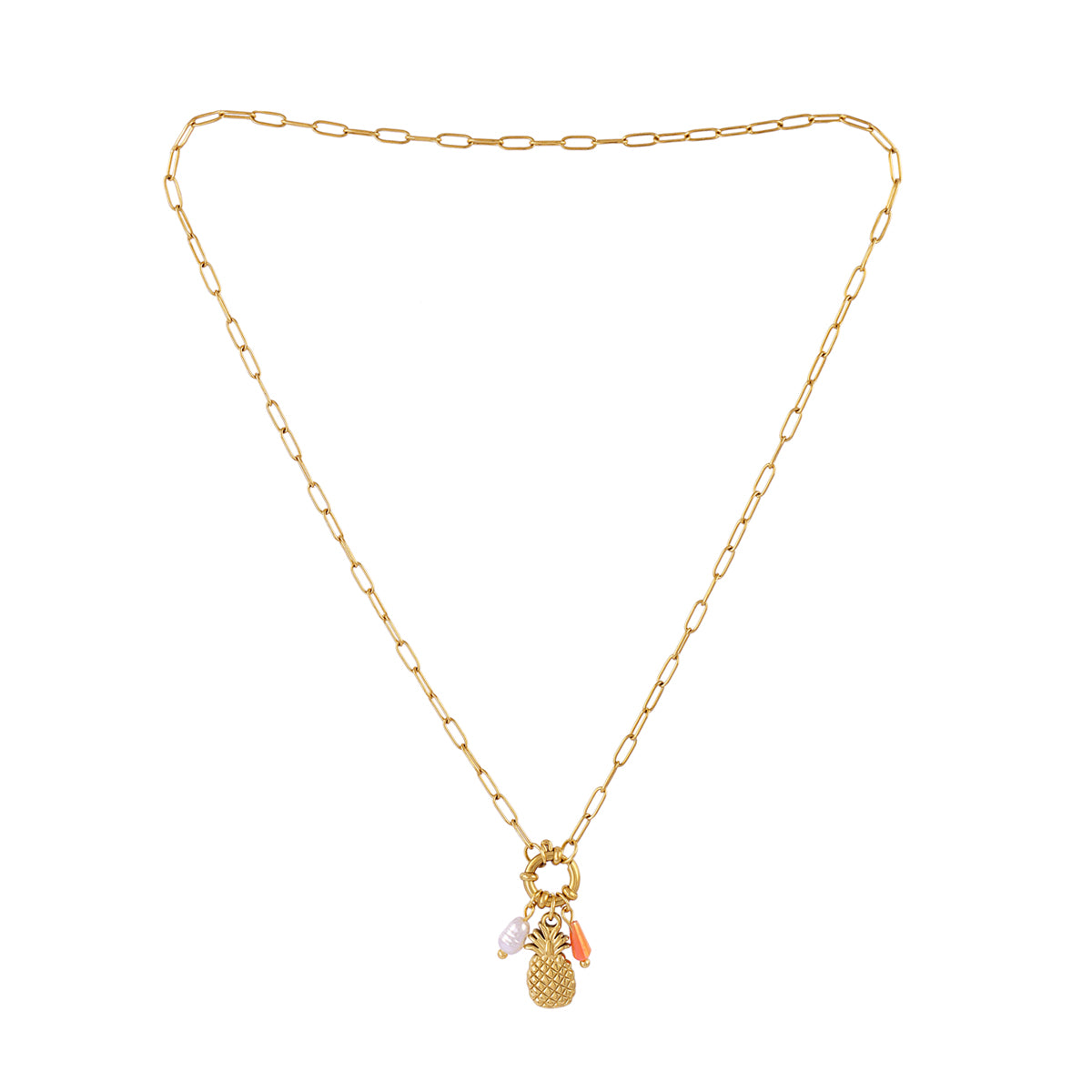 Collar Essentials Pinea Dorado Anartxy