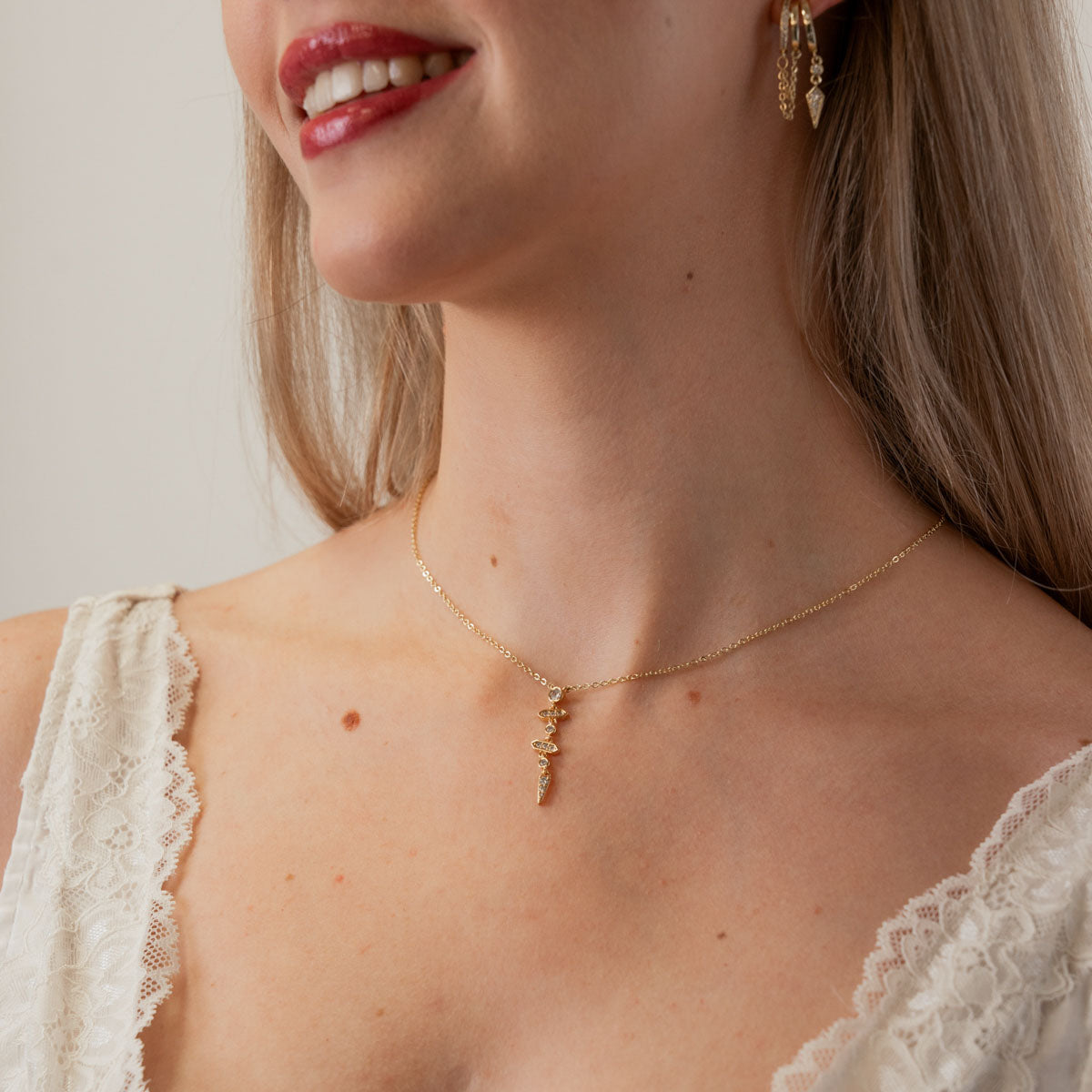 Collar Shine Aria Dorado Anartxy