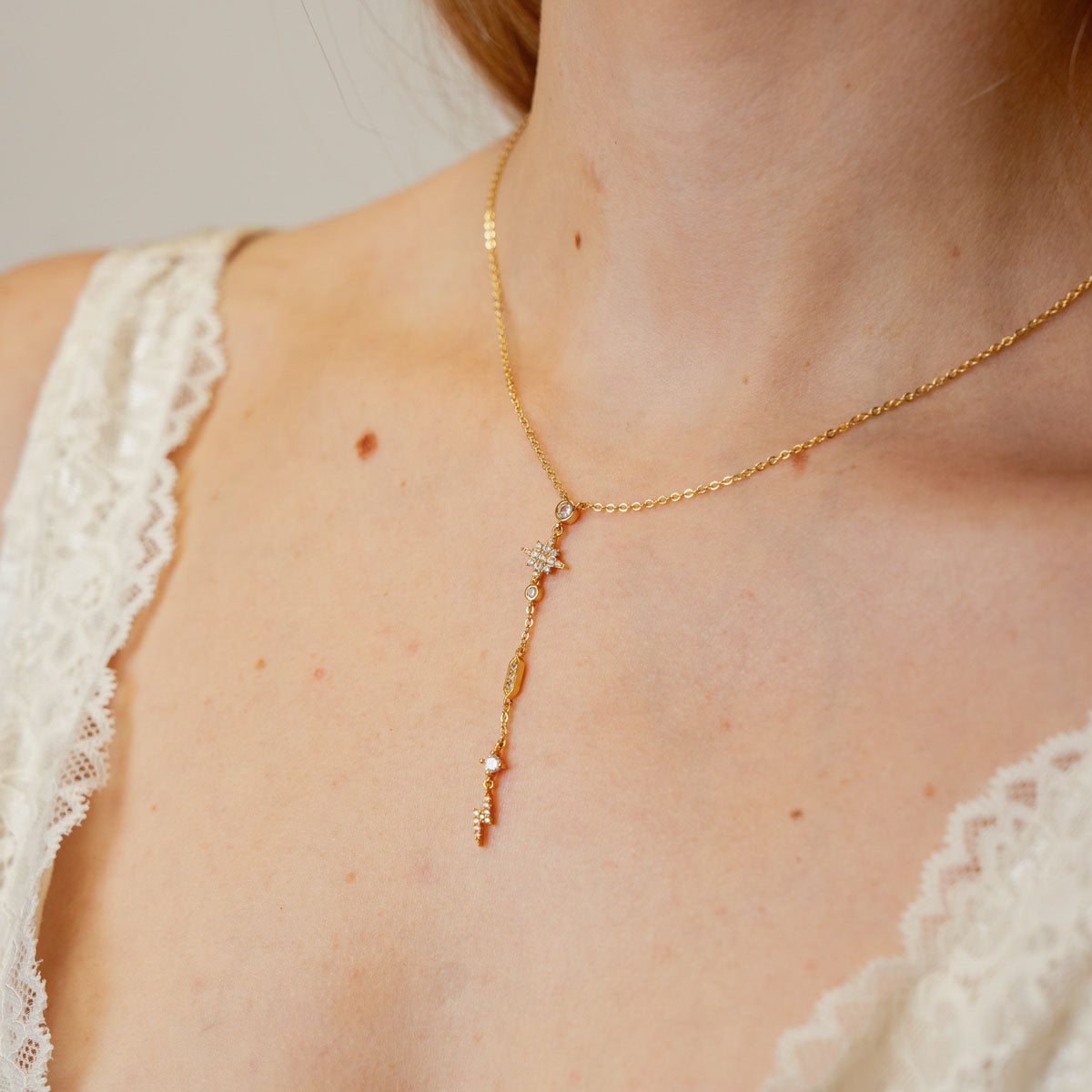 Collar Shine Devyn Dorado Anartxy