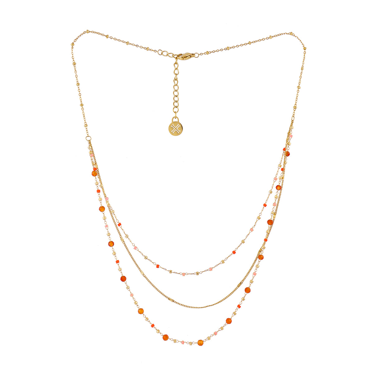 Collar Spirit Fizz Naranja Anartxy