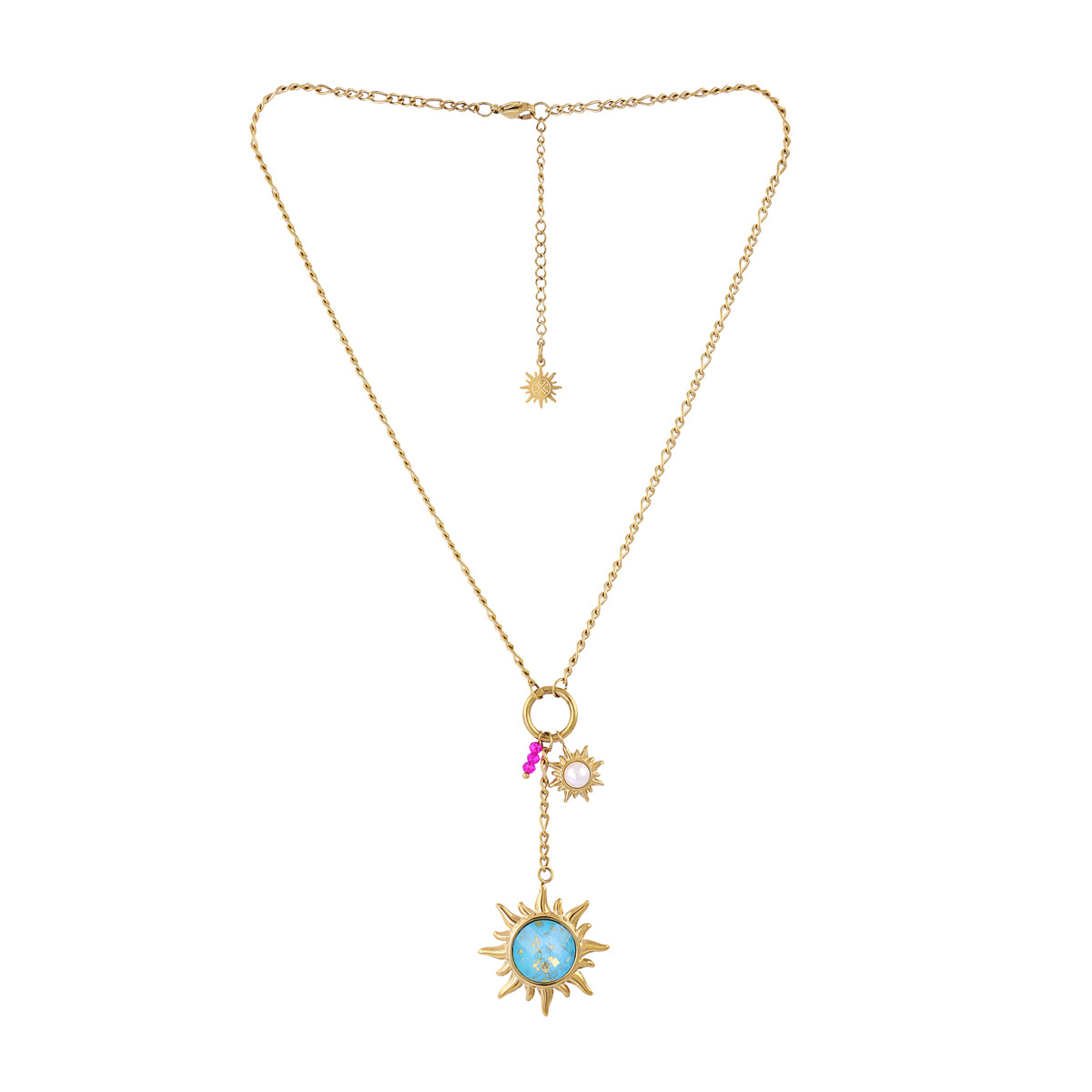 Collar Aqua Elara Dorado Anartxy