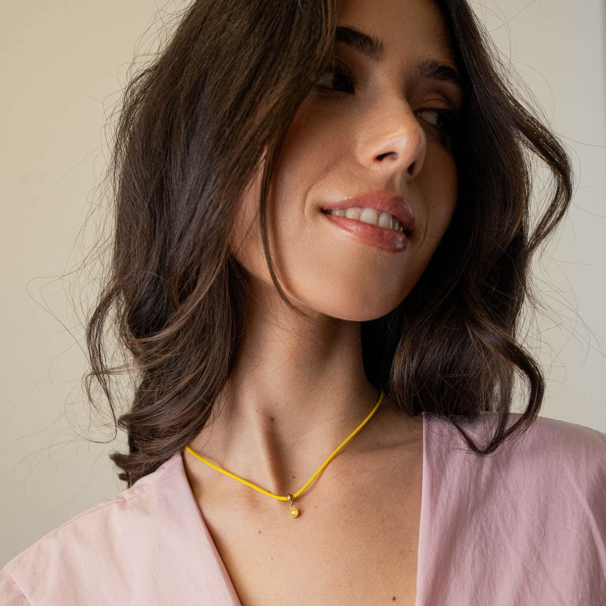 Collar Eternal Glintia Amarillo Anartxy