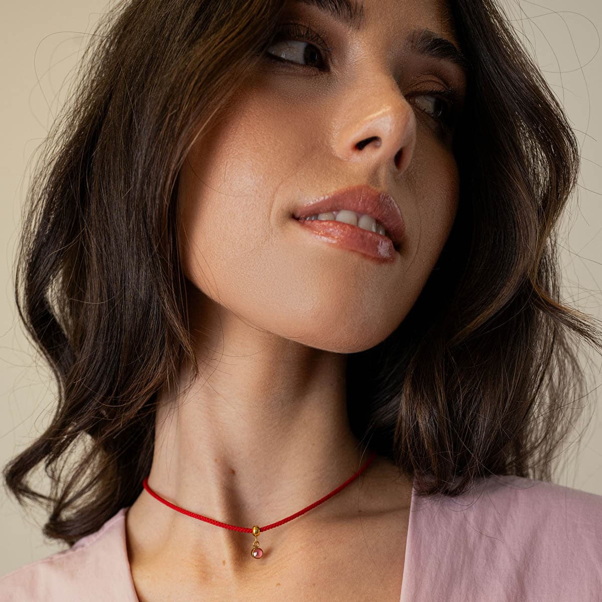 Collar Eternal Glintia Rojo Anartxy