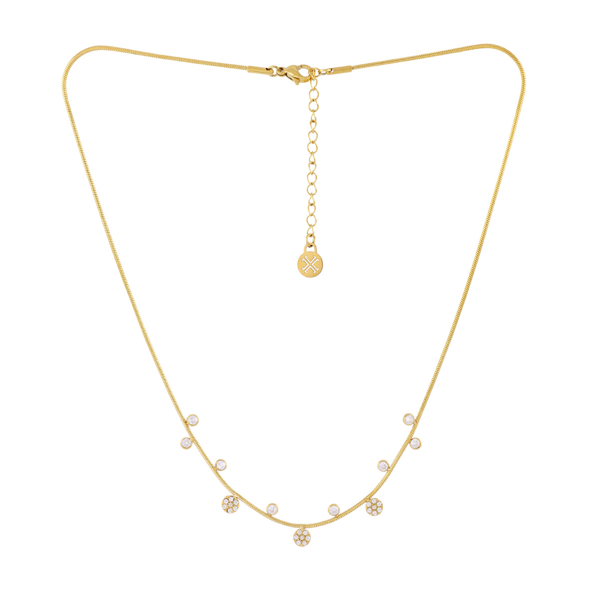 Collar Eternal Flux Dorado Anartxy