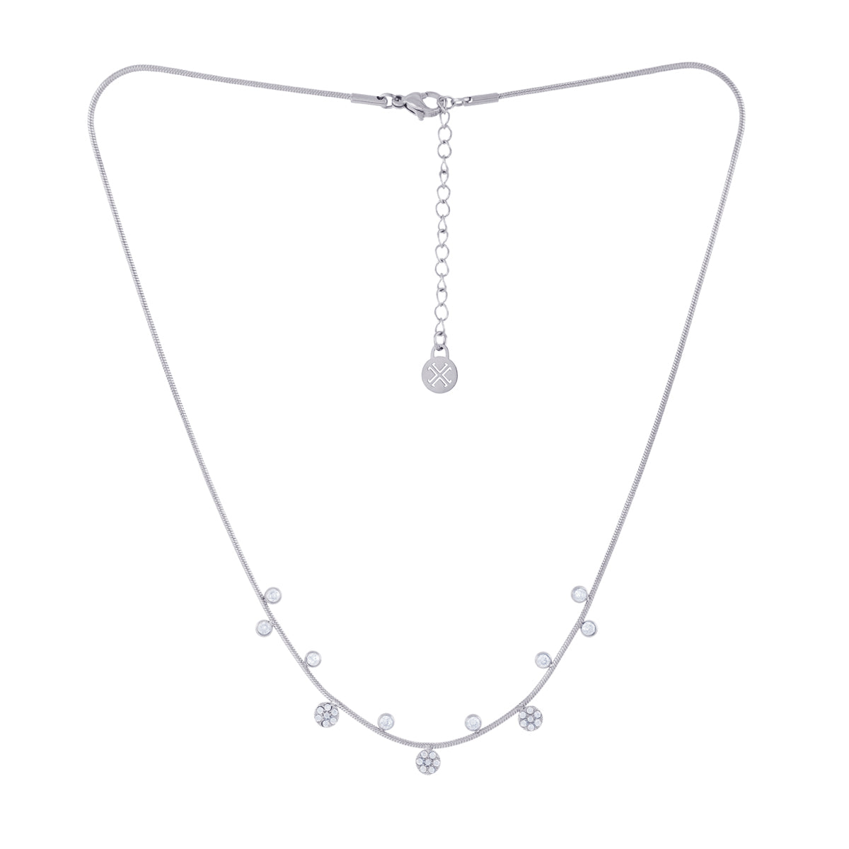 Collar Eternal Flux Plateado Anartxy