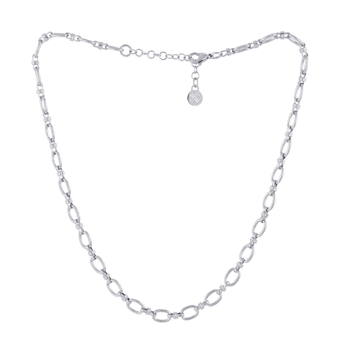Collar Essentials Neat Plateado Anartxy