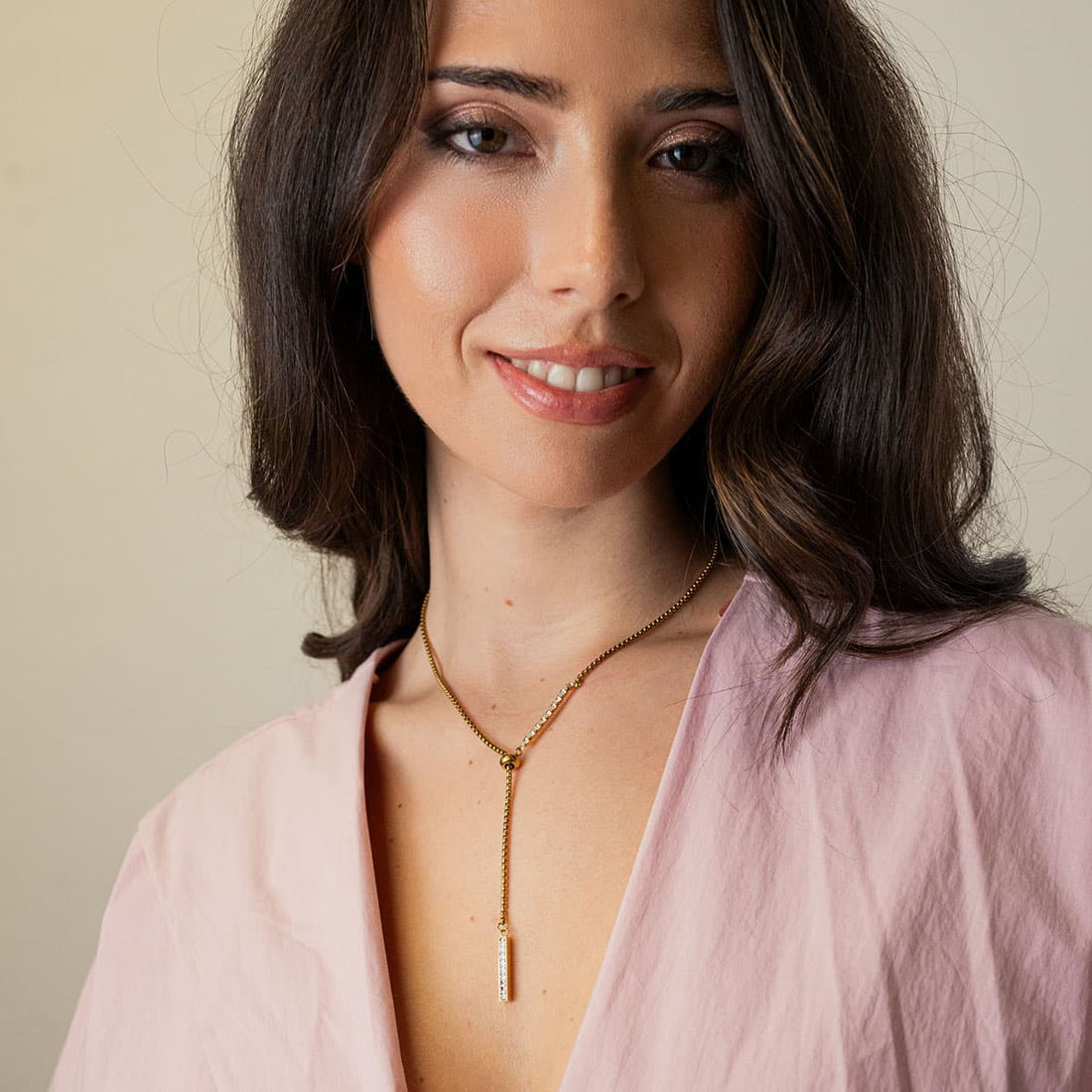 Collar Eternal Saphira Dorado Anartxy