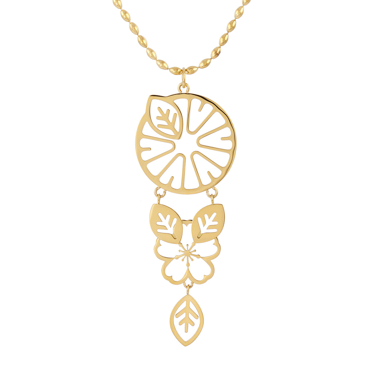 Collar Citrus Freshly Dorado Anartxy