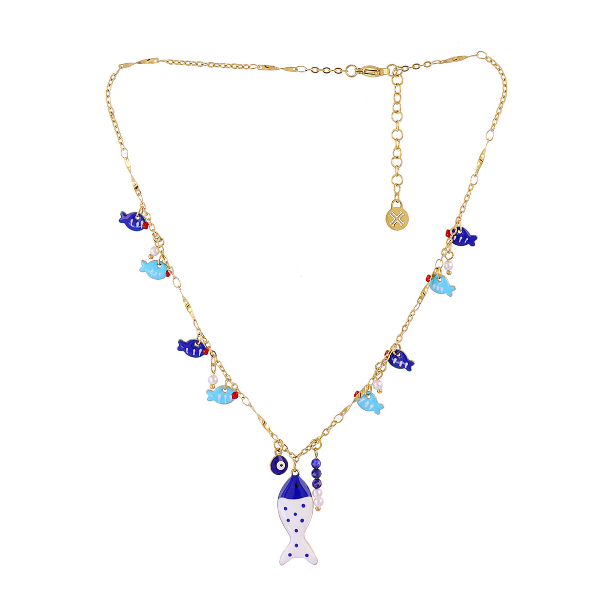 Collar Mati Asya Dorado Anartxy