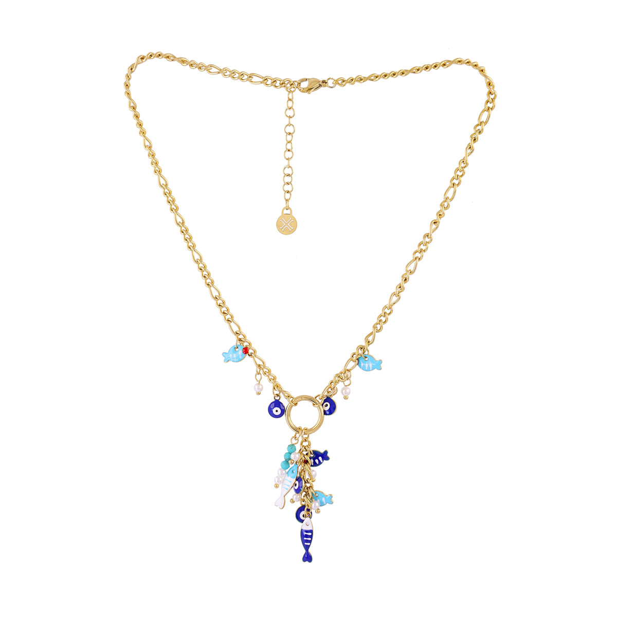 Collar Mati Elif Dorado Anartxy