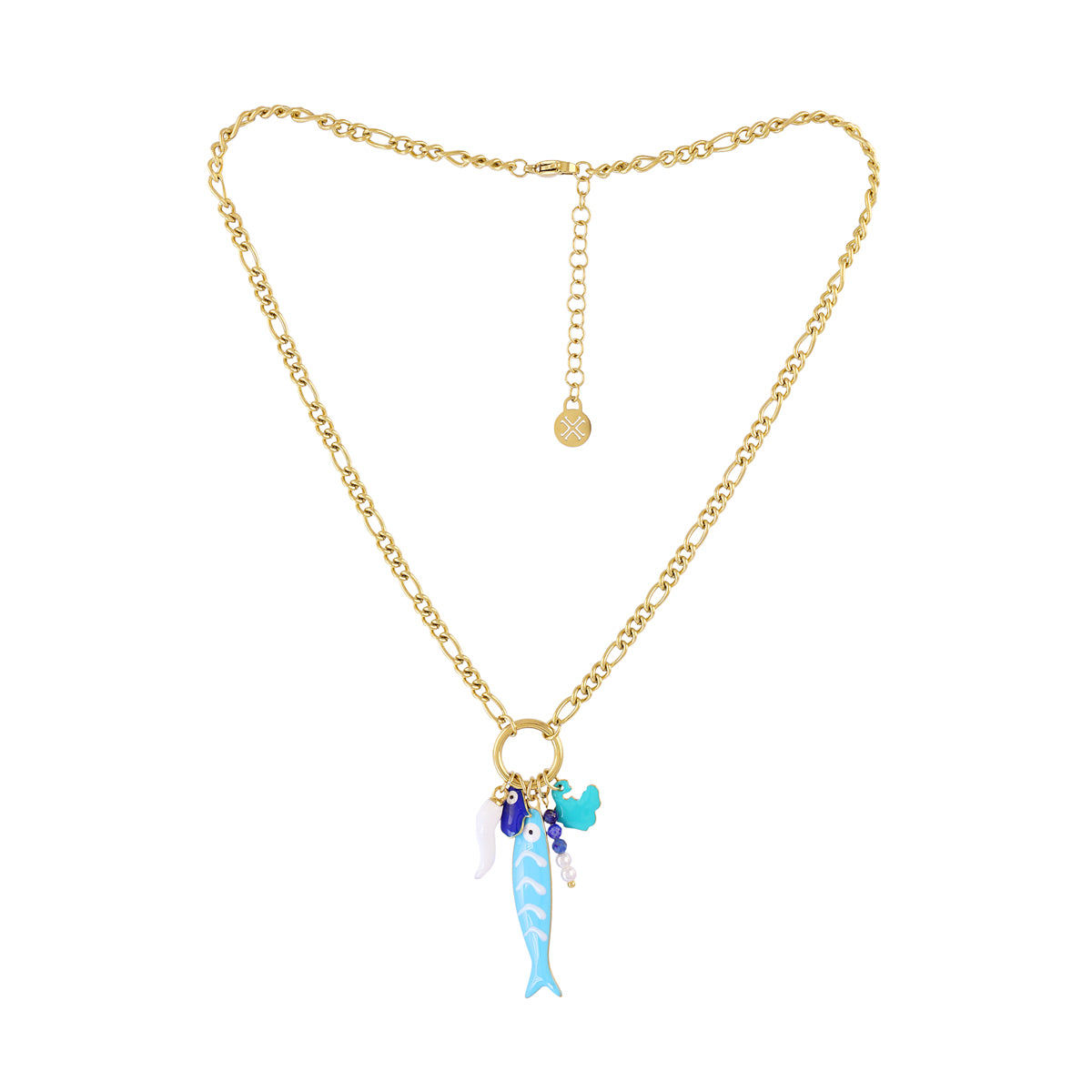Collar Mati Ceyda Turquesa Anartxy