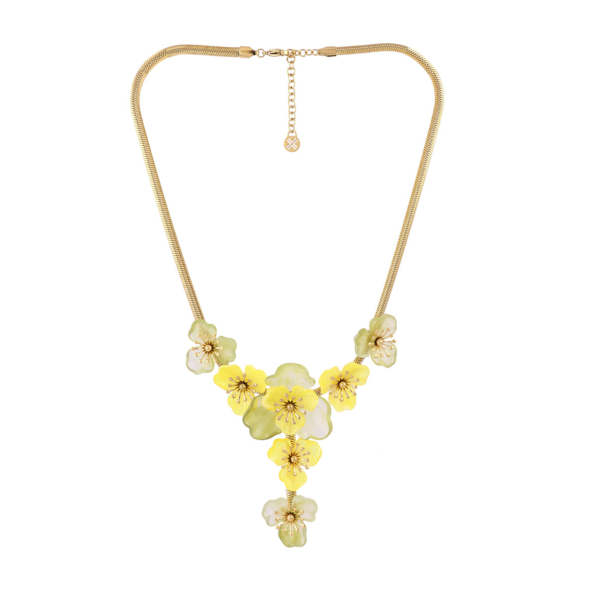 Collar Bloom Fiora Amarillo Anartxy