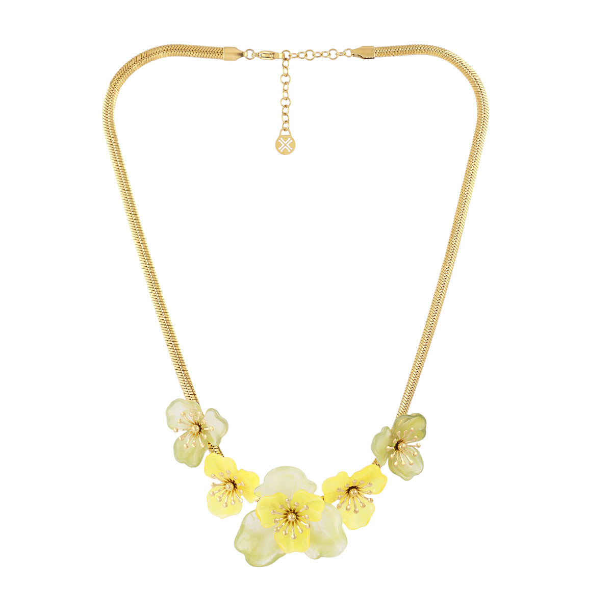 Collar Bloom Nerina Amarillo Anartxy