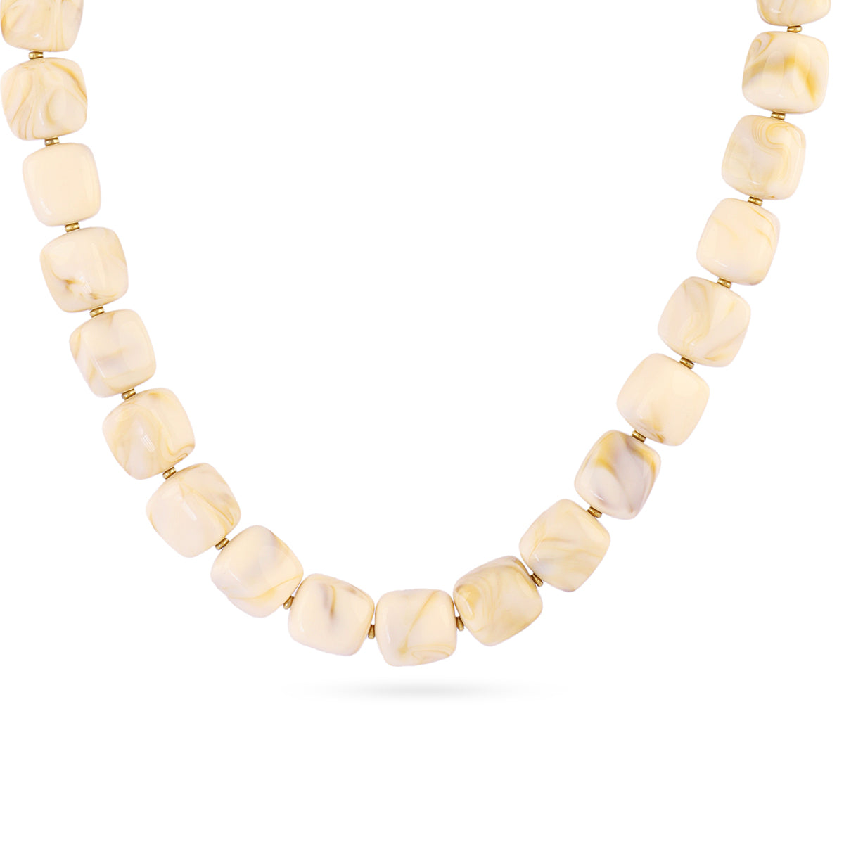 Collar Marbles Veina Beige Anartxy