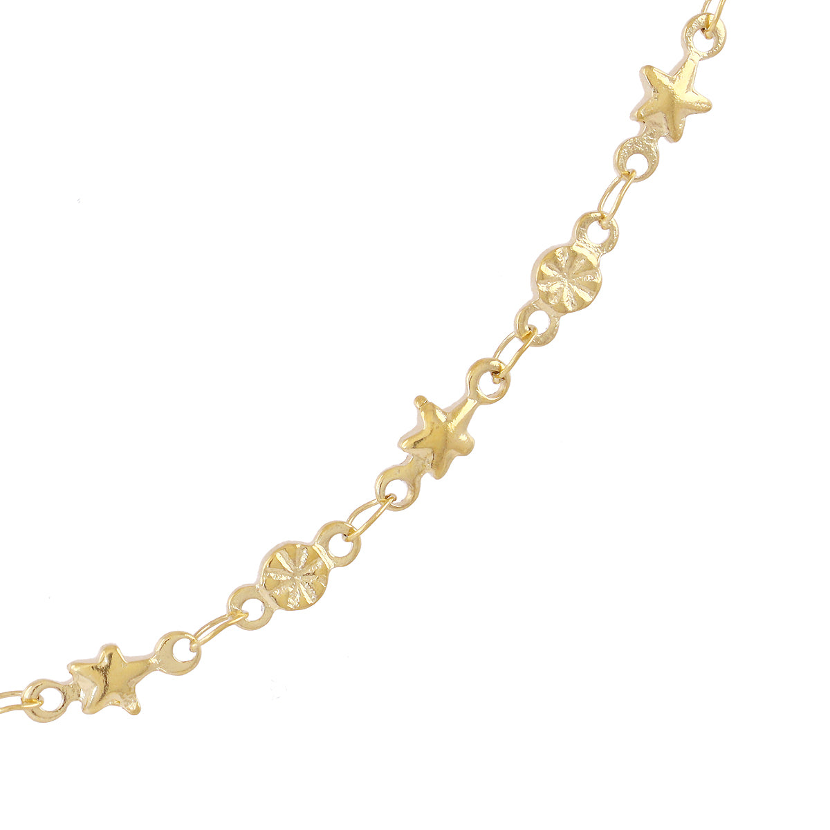 Collar Basic mini estrellas Dorado Anartxy