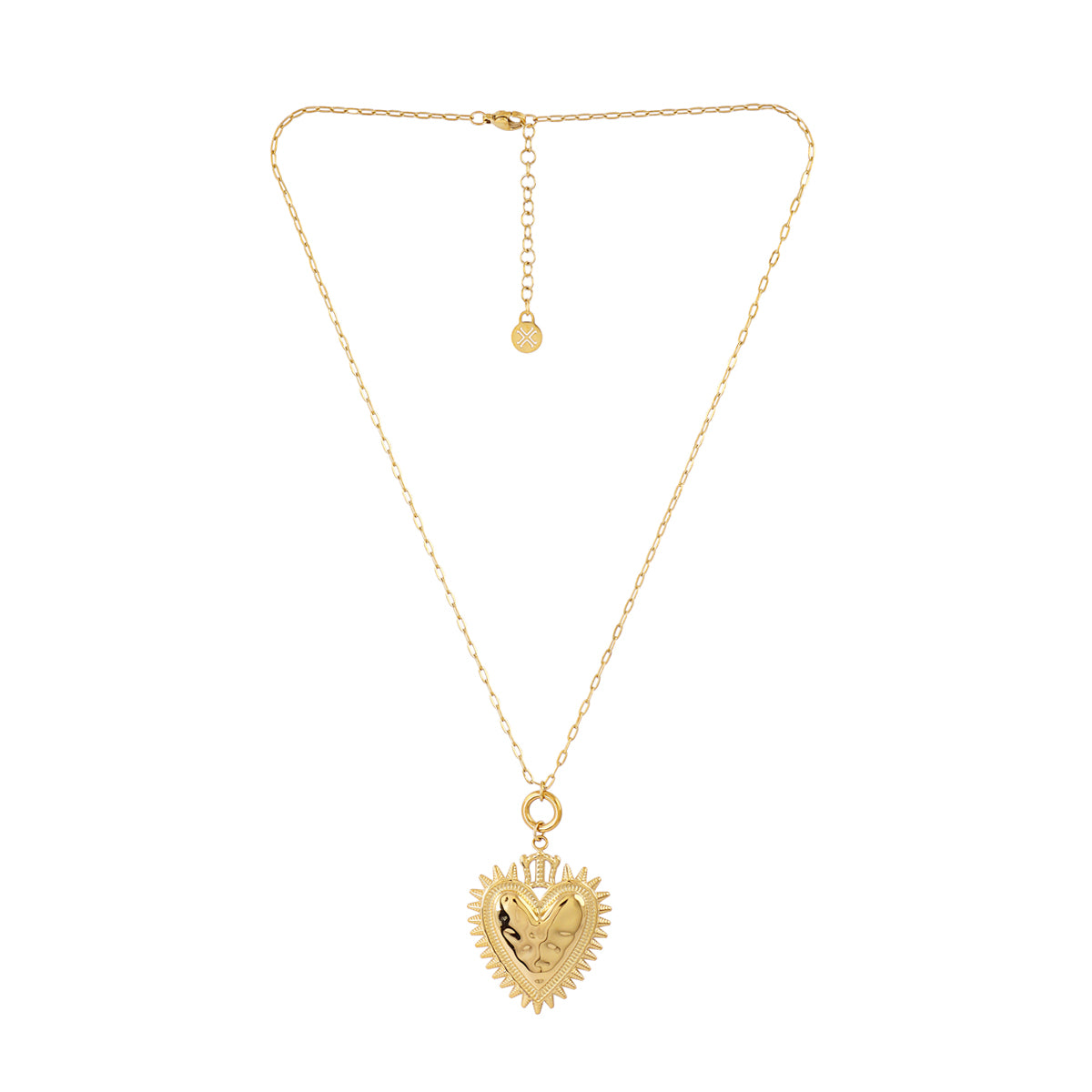 Collar Essentials sagrado corazón Dorado Anartxy