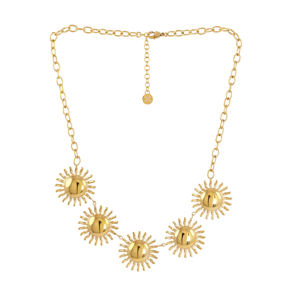 Collar Essentials soles dorados Dorado Anartxy