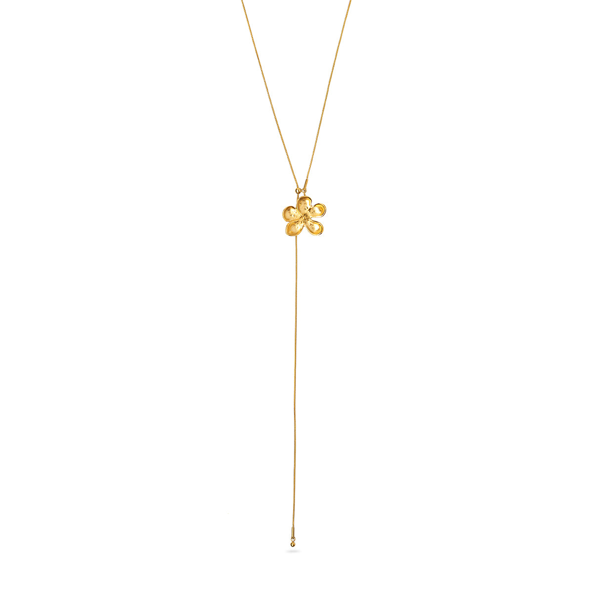 Collar corbatero Essentials flor