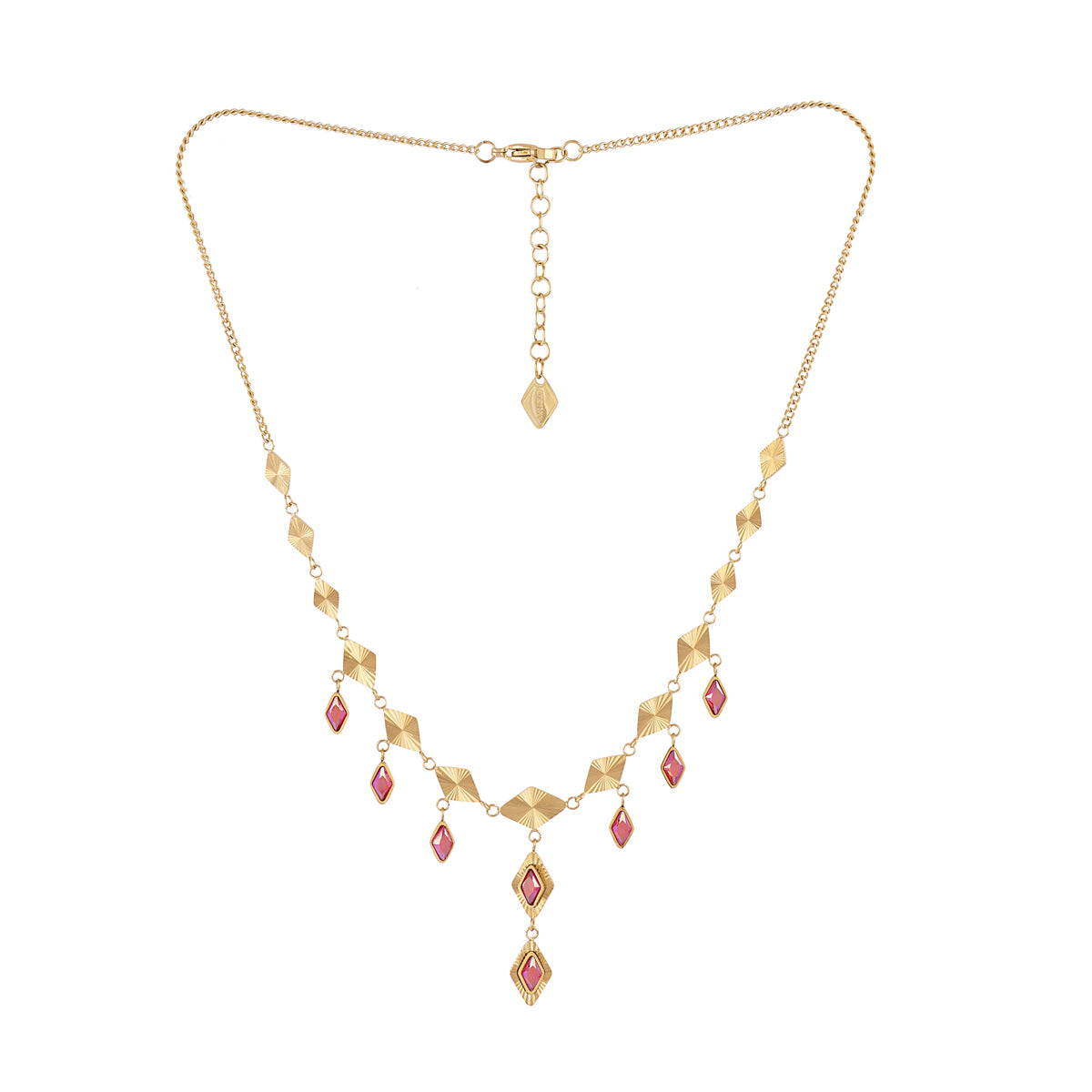 Collar Prisma festón Rosa Anartxy