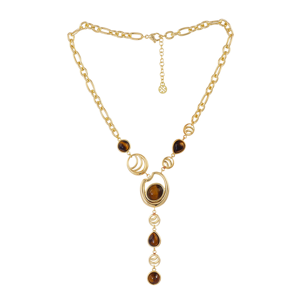 Collar Mirage cascada Café Anartxy