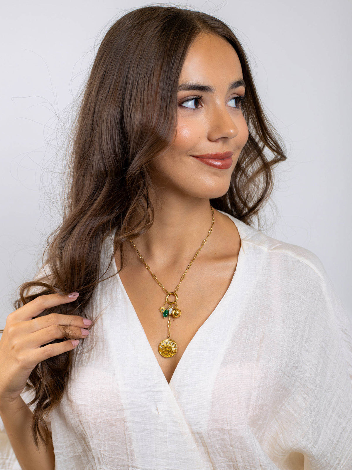 Collar Astros amanecer verde