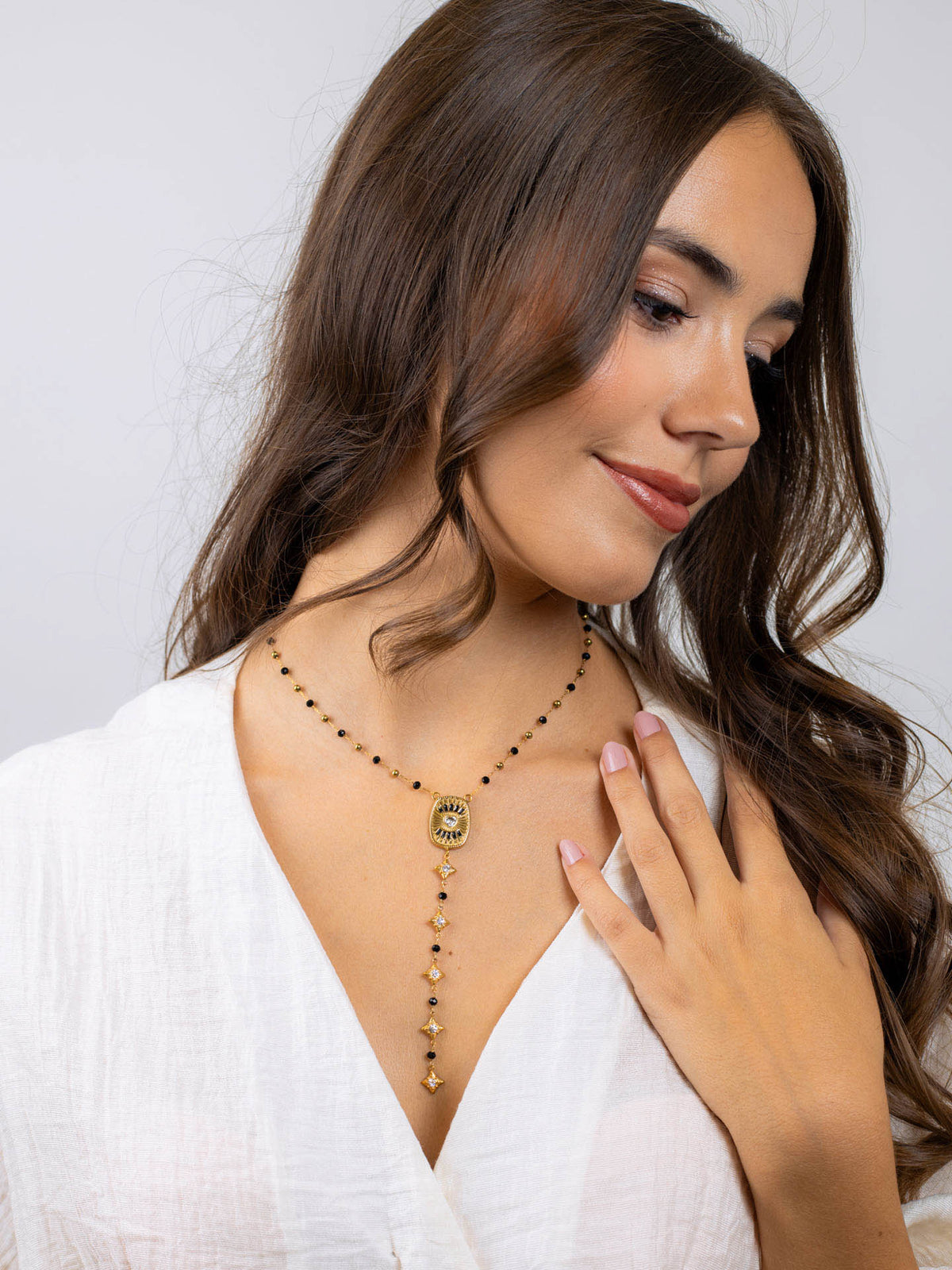 Collar Astros amuleto ojo