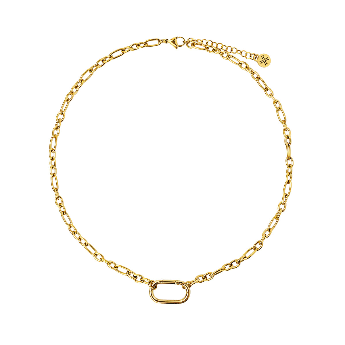 Collar personalizable eslabones Dorado Anartxy