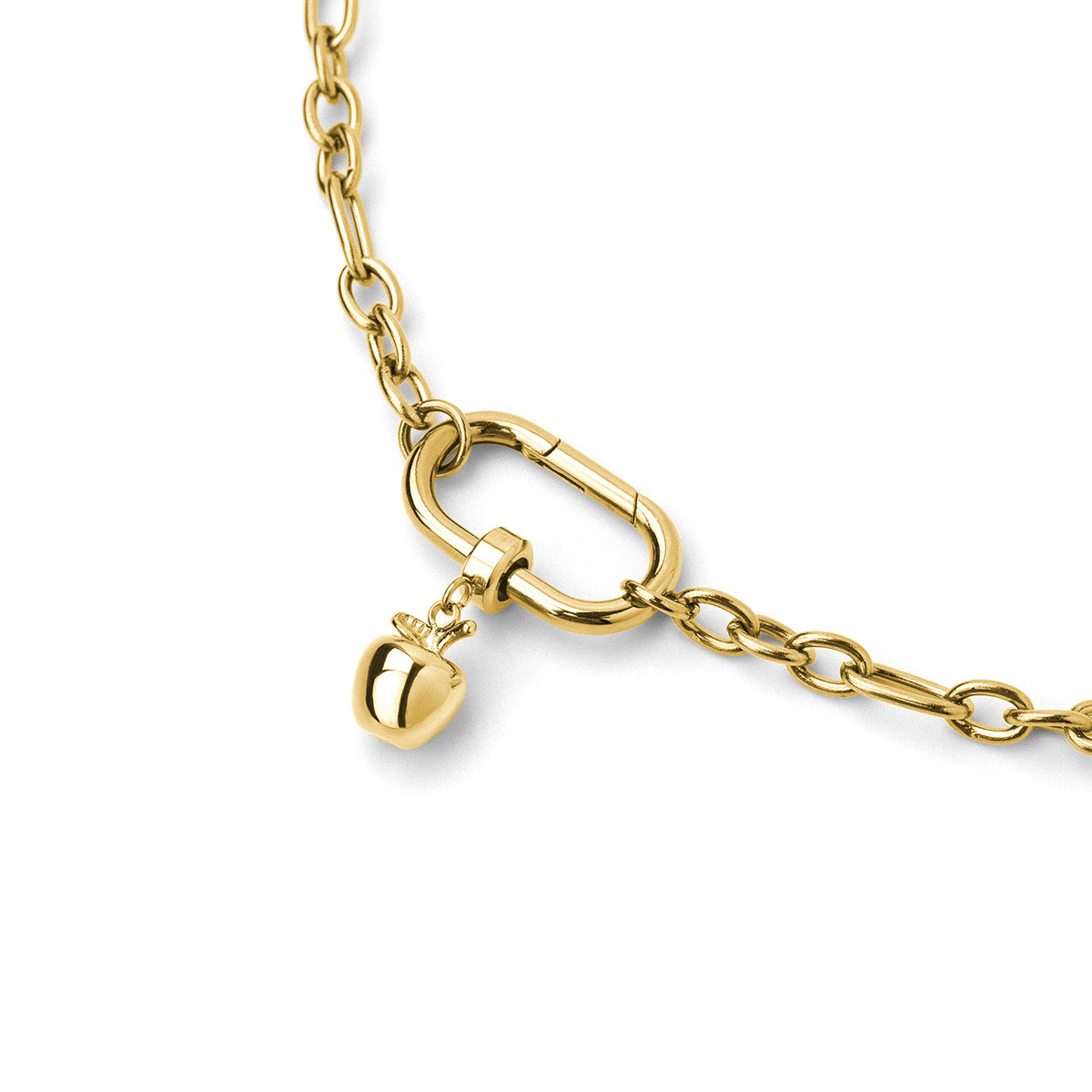 Collar personalizable eslabones Dorado Anartxy