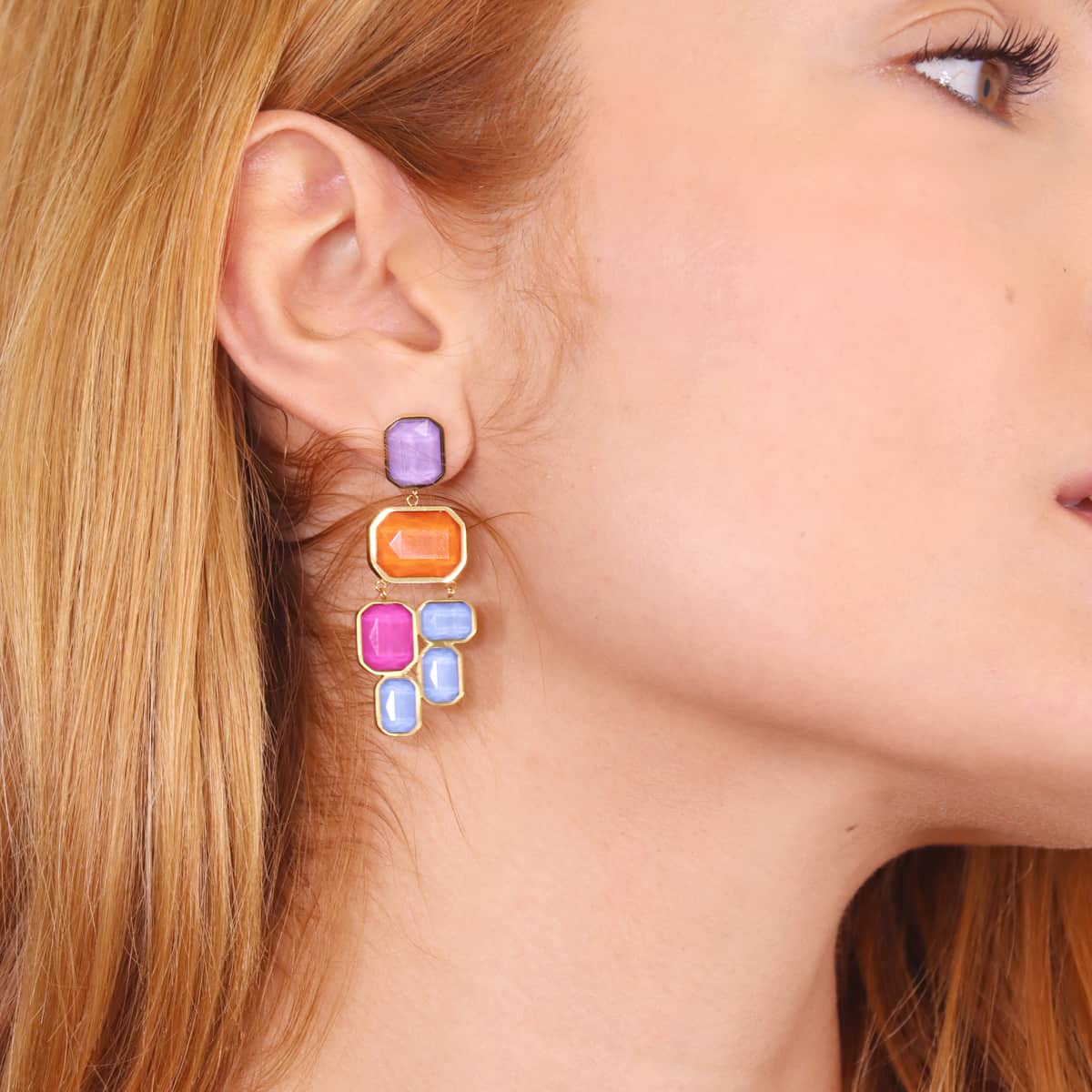 Pendientes Pixels Sunrise Combinado Anartxy