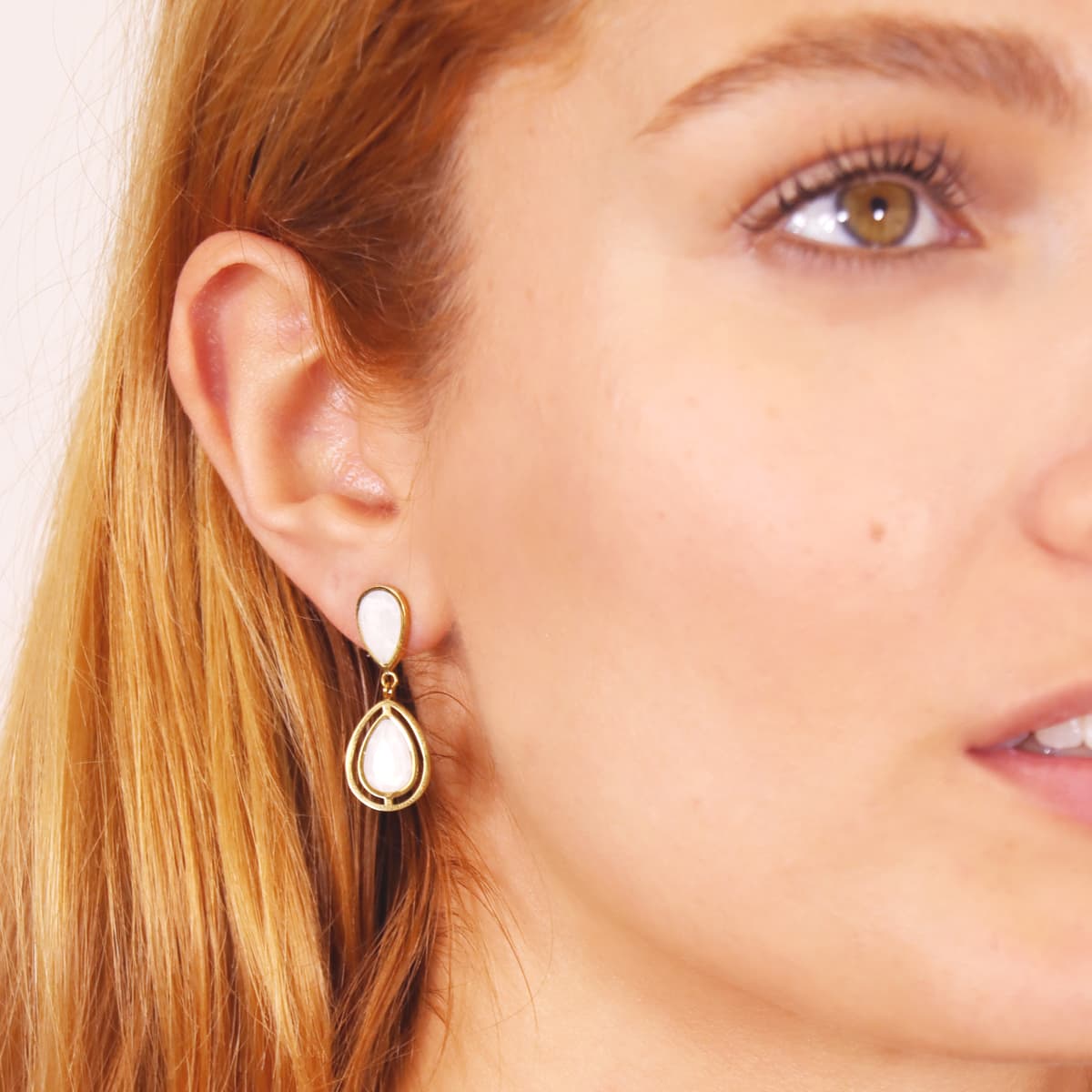 Pendientes Drops Halo