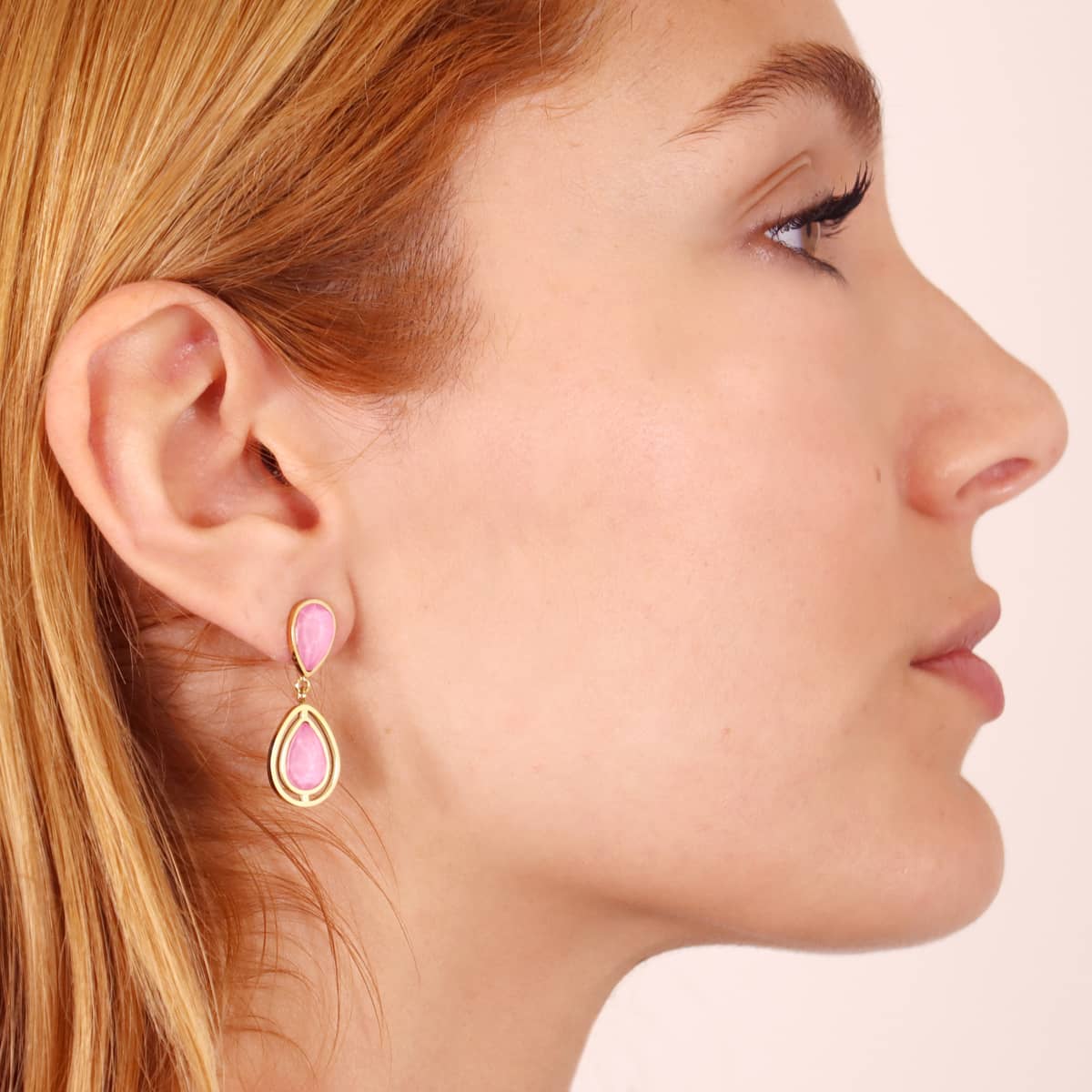 Pendientes Drops Halo