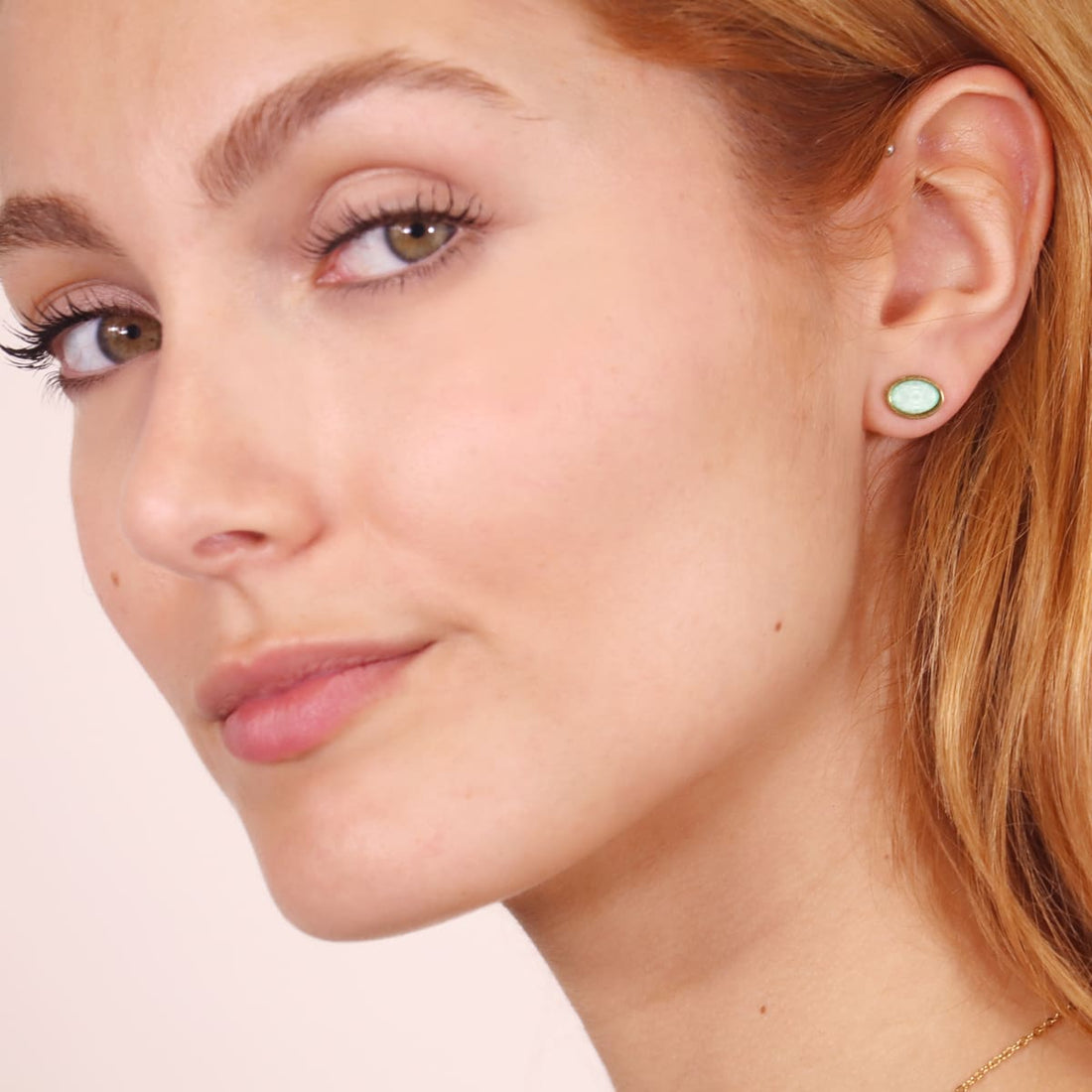 Pendientes Drops Sun Turquesa Anartxy