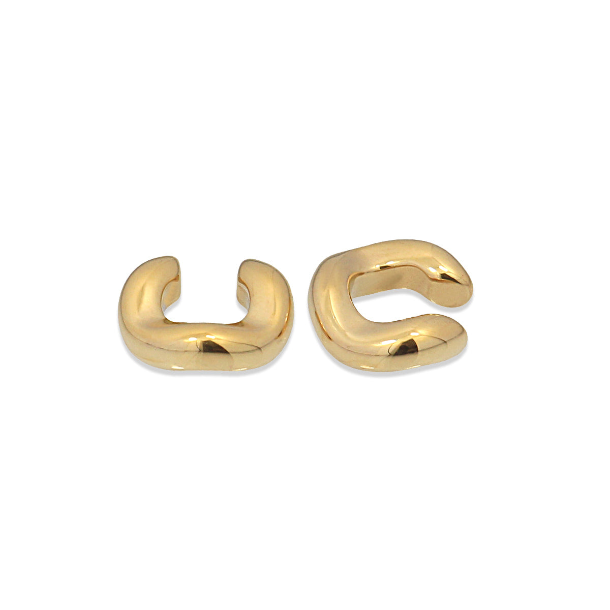 Pendientes Waves Tiny Wave Dorado Anartxy