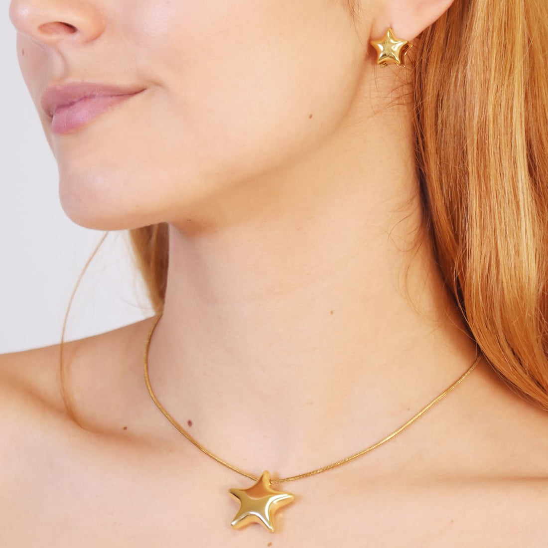 Pendientes Summer Essentials Night Star Dorado Anartxy