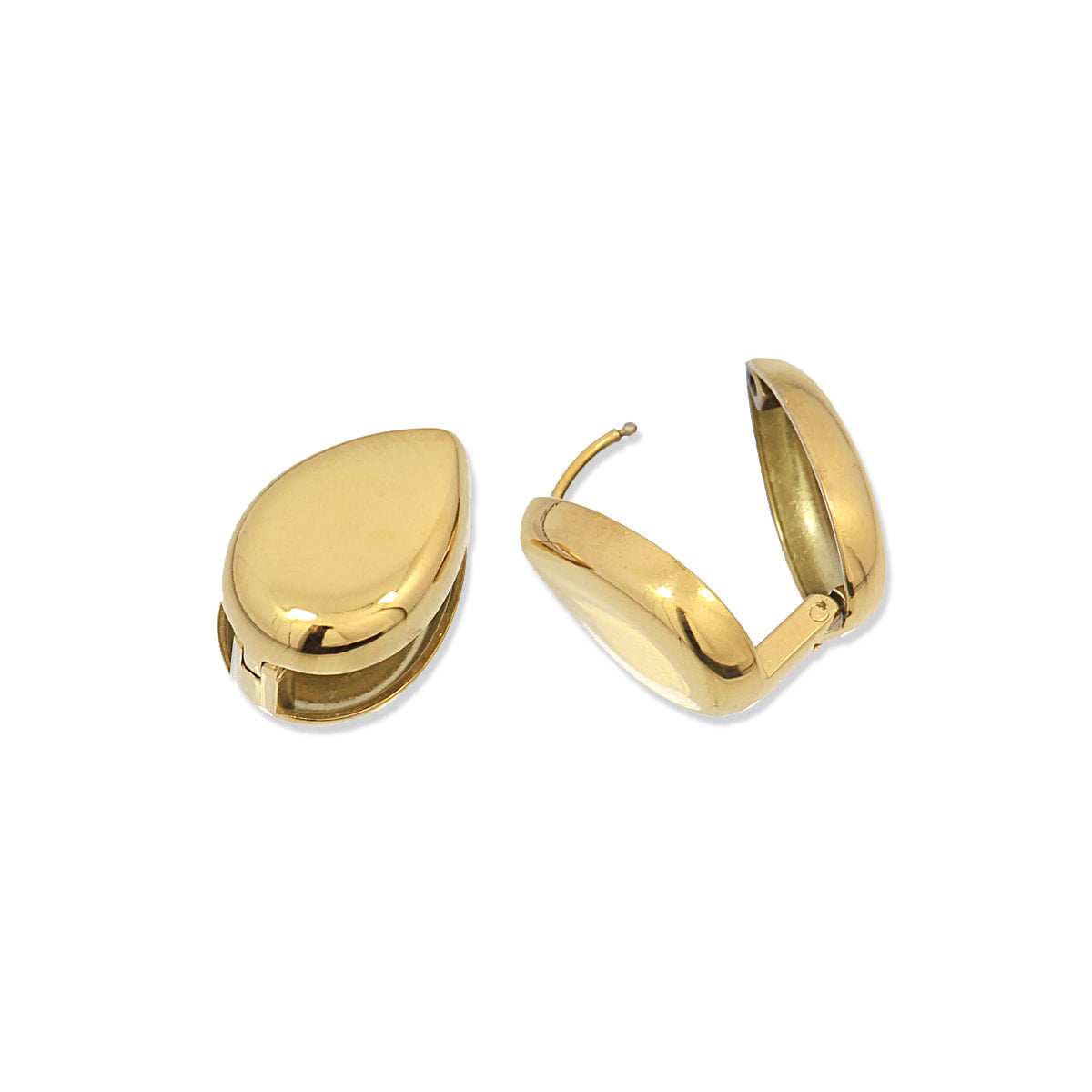 Pendientes Summer Essentials Doble Gota Dorado Anartxy