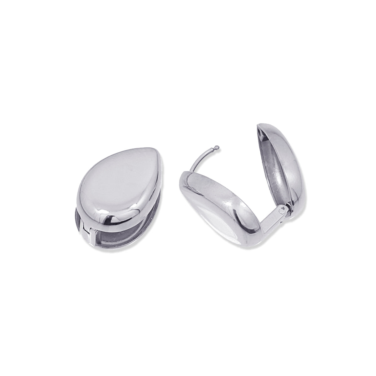 Pendientes Summer Essentials Doble Gota Plateado Anartxy