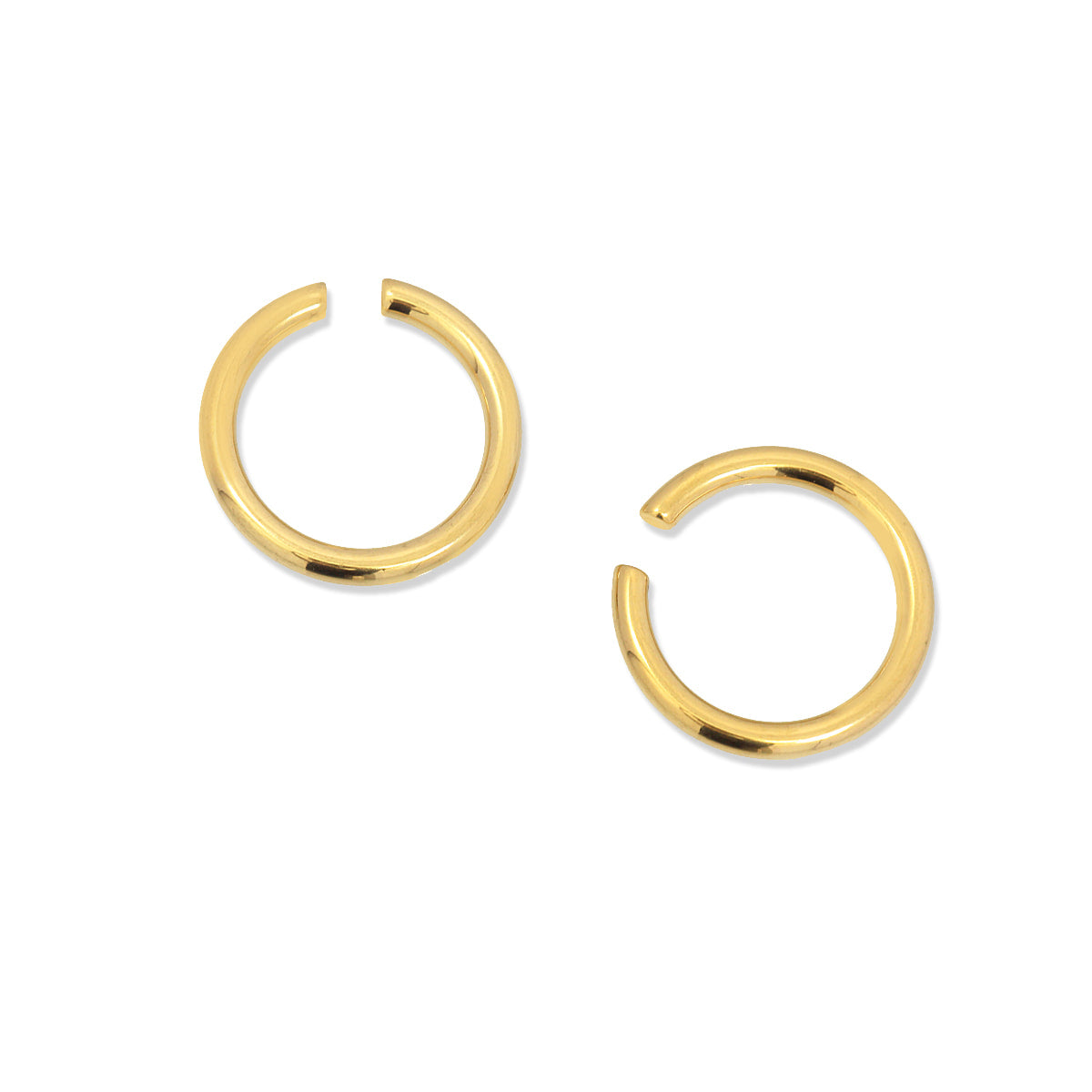 Pendientes Summer Essentials Small Ilussion Dorado Anartxy