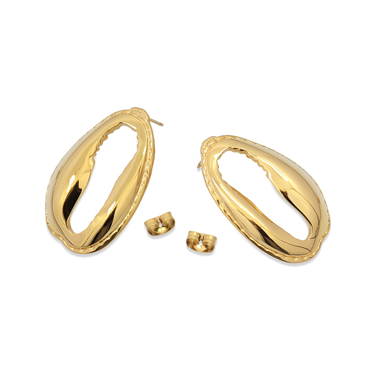 Shankha earrings