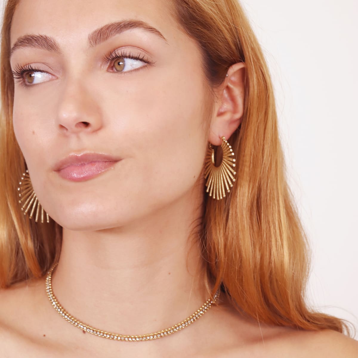 Pendientes Summer Essentials Urchin Dorado Anartxy