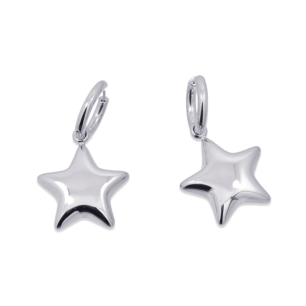 Pendientes Summer Essentials Shooting Star Plateado Anartxy