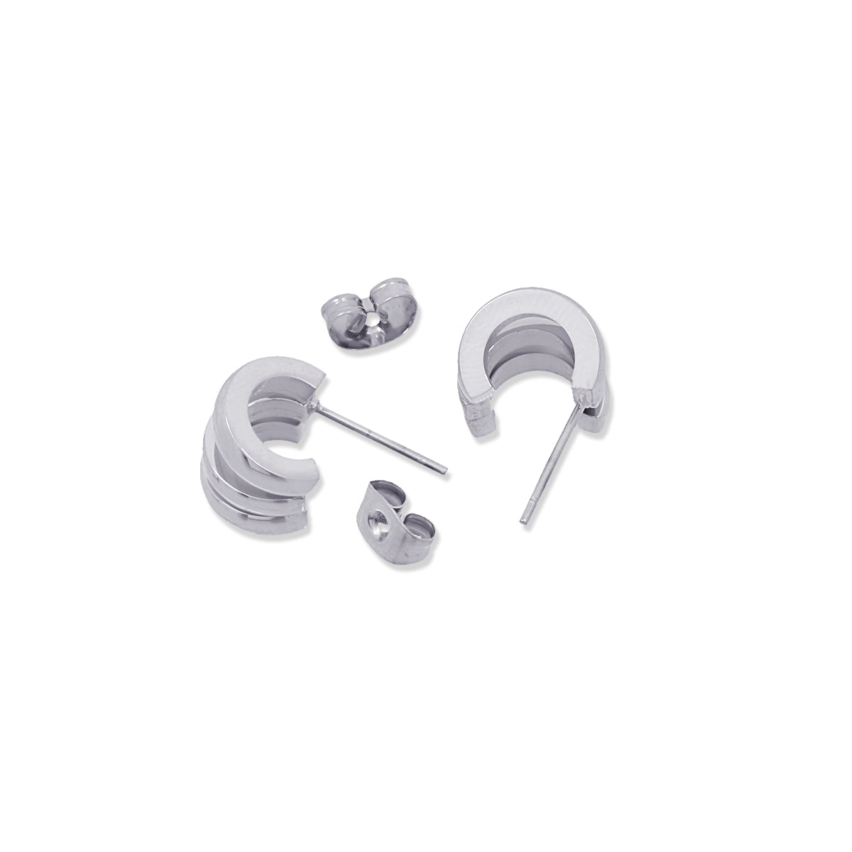 Pendientes Summer Essentials Sling Plateado Anartxy