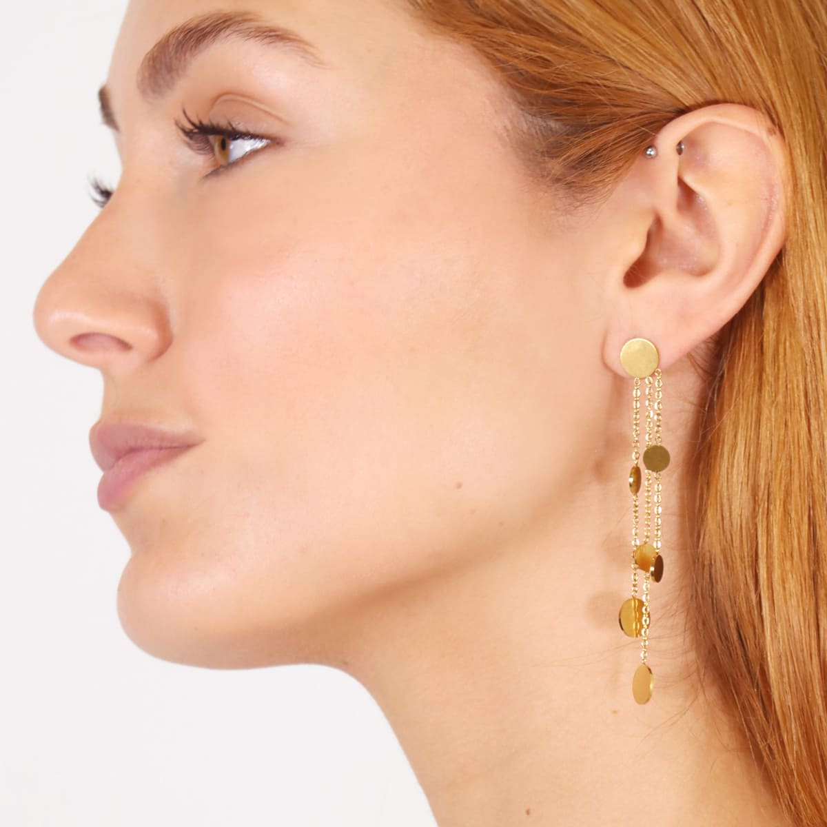 Pendientes Matt Mareen Dorado Anartxy
