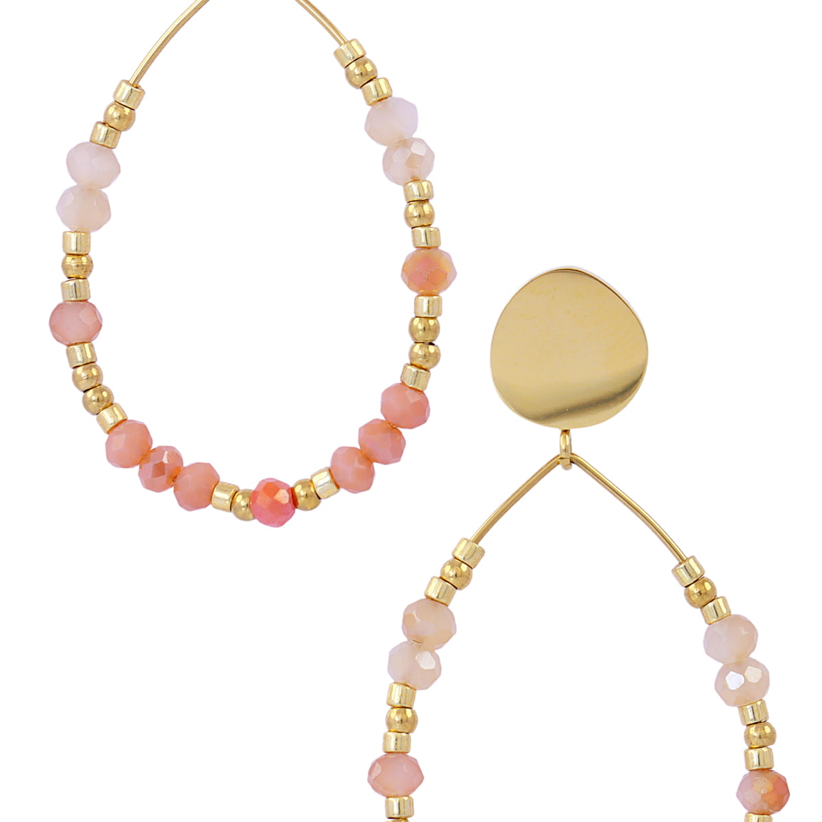Pendientes Casual Zelia Rosa Anartxy