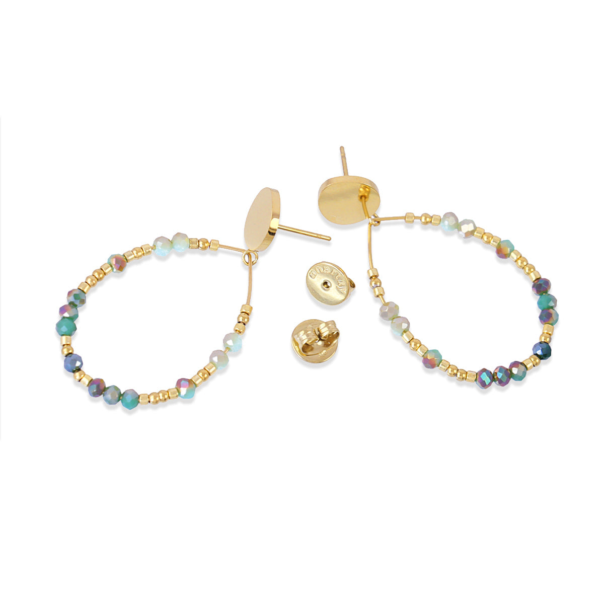 Pendientes Casual Zelia Turquesa Anartxy